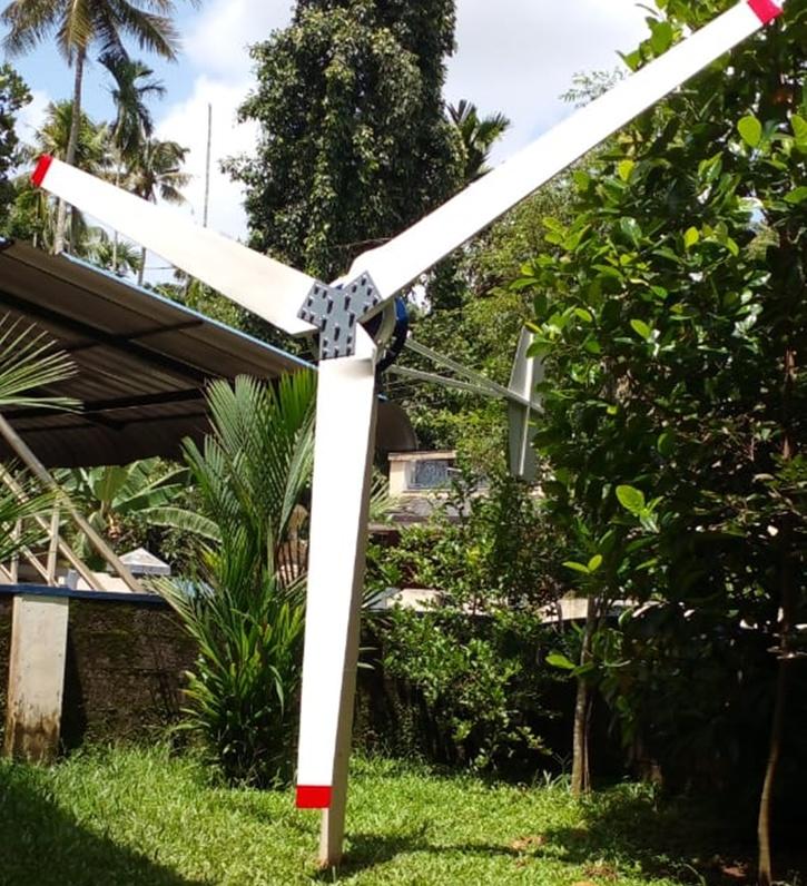 This Kerala Man Has Designed A Homemade Wind Turbine That Can Meet A Household’s Energy Needs