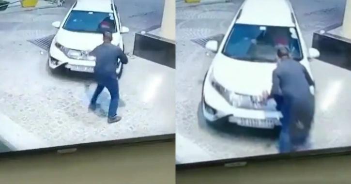 Noida Man Wanted In Rape Case Runs Over Security Guard To Escape Cops, Shows CCTV Footage